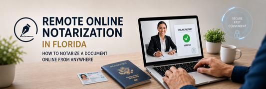 Remote Online Notarization in Florida: How to Notarize a Document Online from Anywhere
