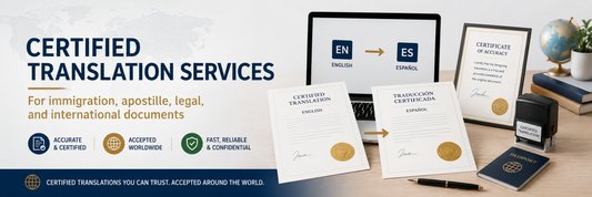 Certified Translation for Immigration, Apostille, and Legal Documents: What You Need to Know