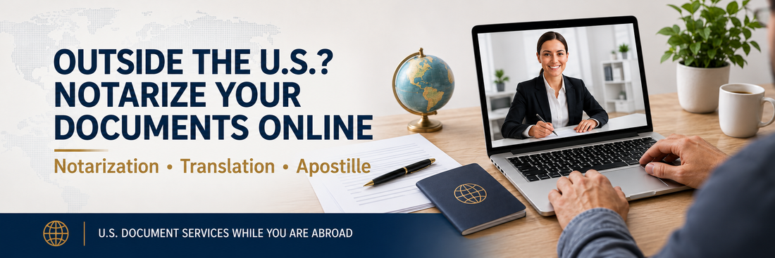 Notarize a U.S. Document from Abroad | Leones E-Notary
